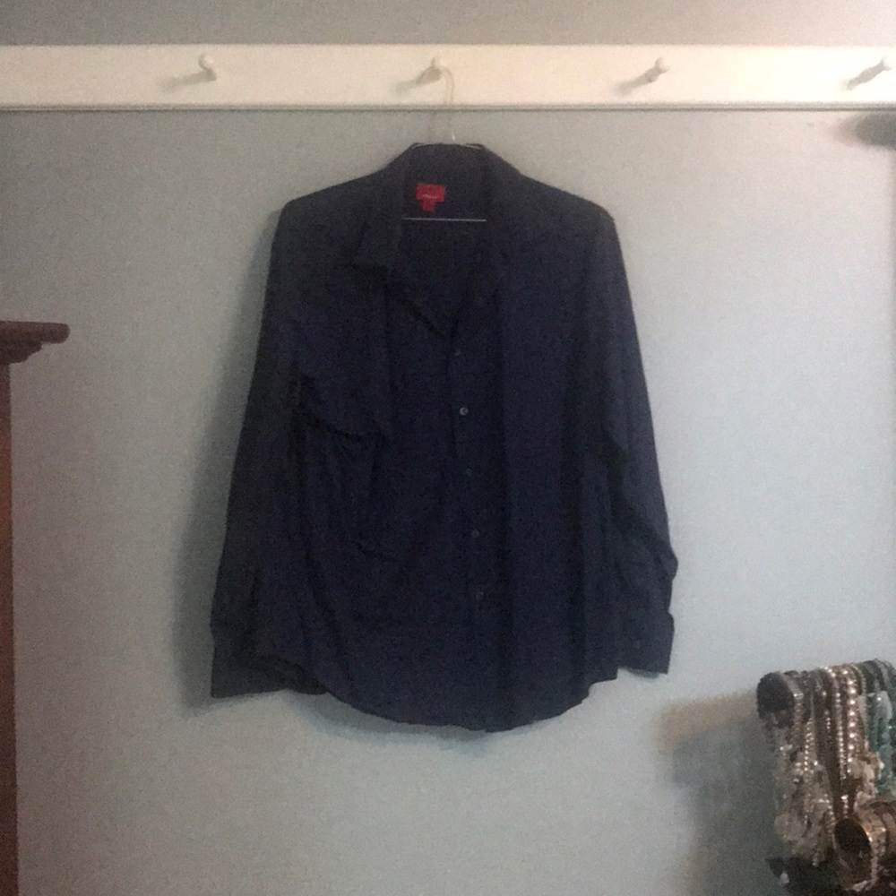 Blue dress shirt